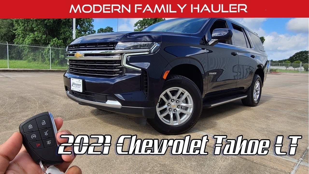 2021 Chevrolet Tahoe LT: Start up & Review