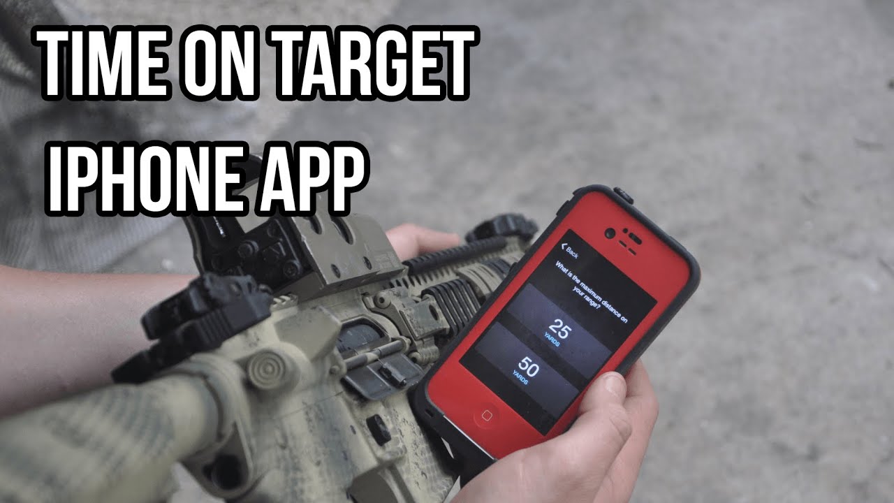 Time on Target: An App That Helps You Hone Shooting Skills