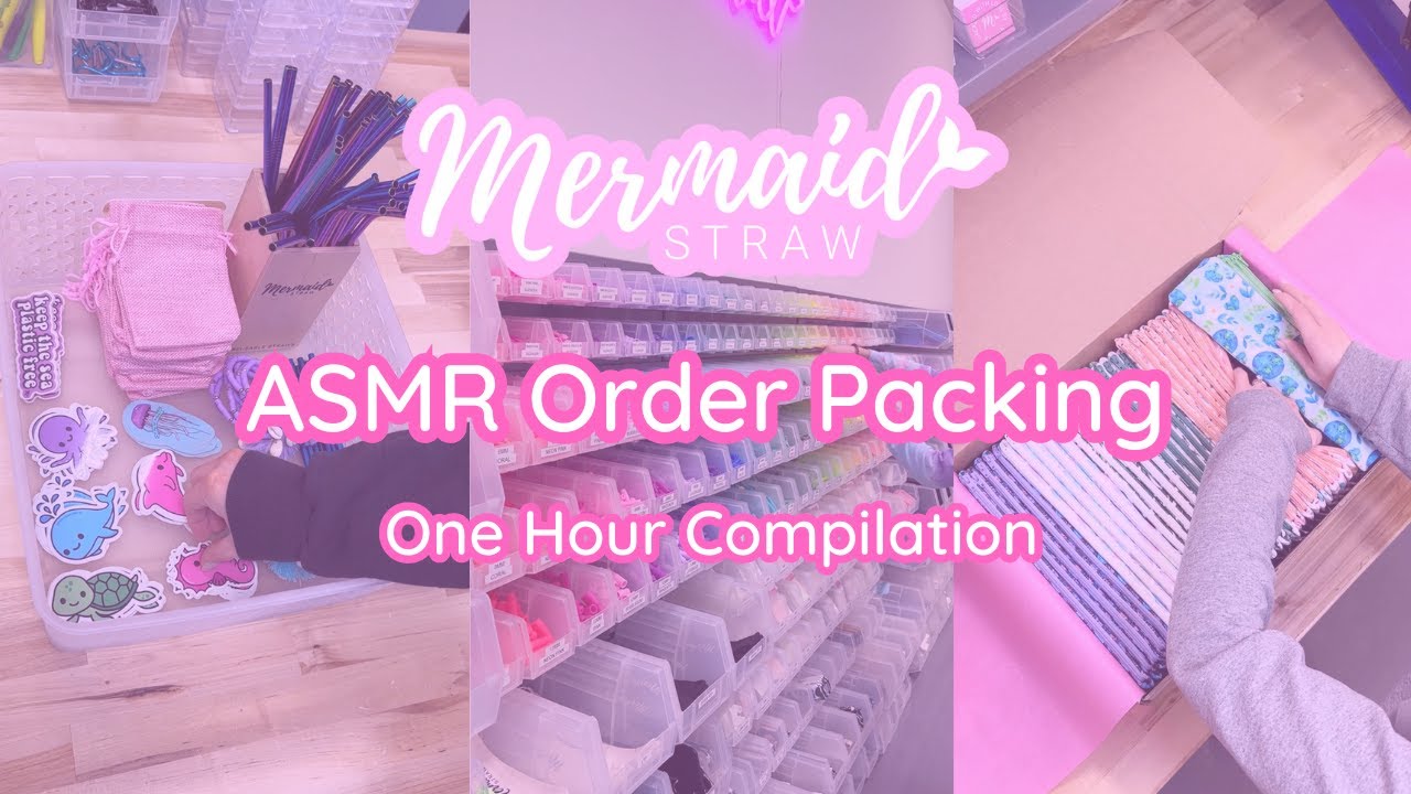 Packaging Orders ASMR | 1 Hour Compilation
