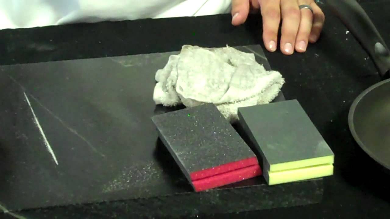 How to Repair Scratched Soapstone by Eco Fabrication