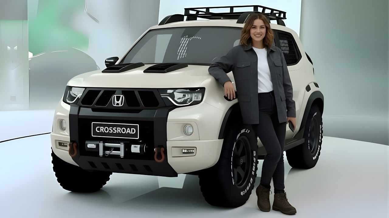 2026 Honda Crossroad Mini Revealed! Small SUV, Big Attitude | First Look