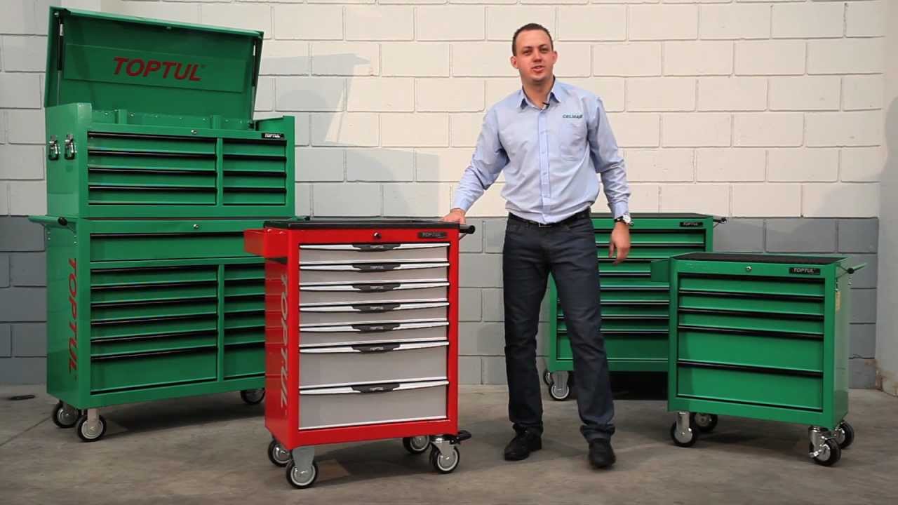 CELMAR | TOPTUL • Carrinho Tipo Oficina