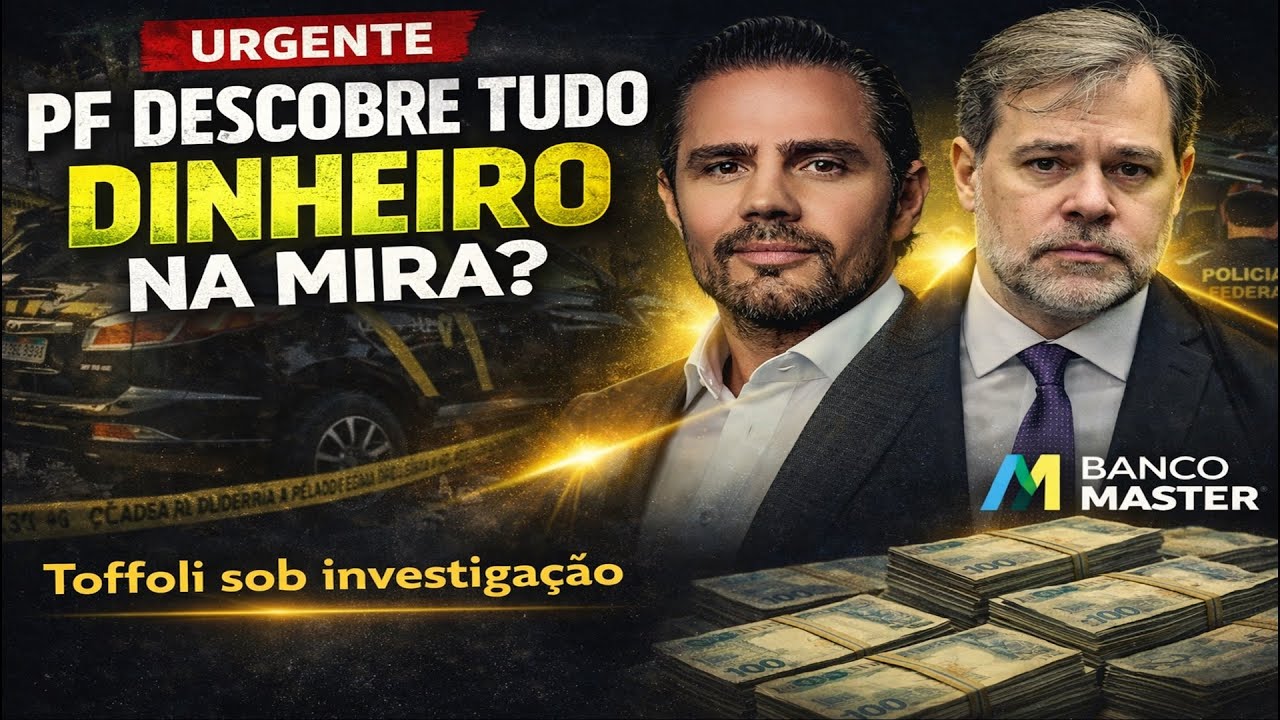 PF DESCOBRE TUDO - TOFFOLI RECEBEU DINHEIRO