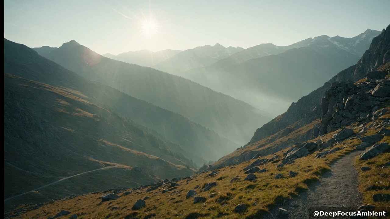 Hazy Mountain Bliss: Unleash Deep Focus with Dreamy Sounds 🌄✨