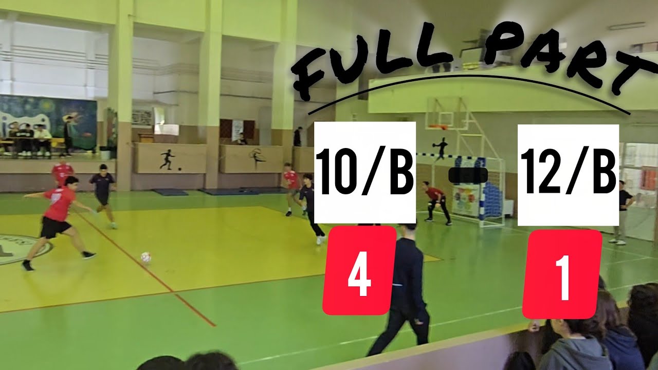 10/B - 12/B MAÇI (FULL PART) [4-1]