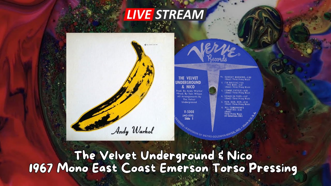 The Velvet Underground & Nico (1967 - NYC) Verve - Art Rock / Proto-Punk / Experimental
