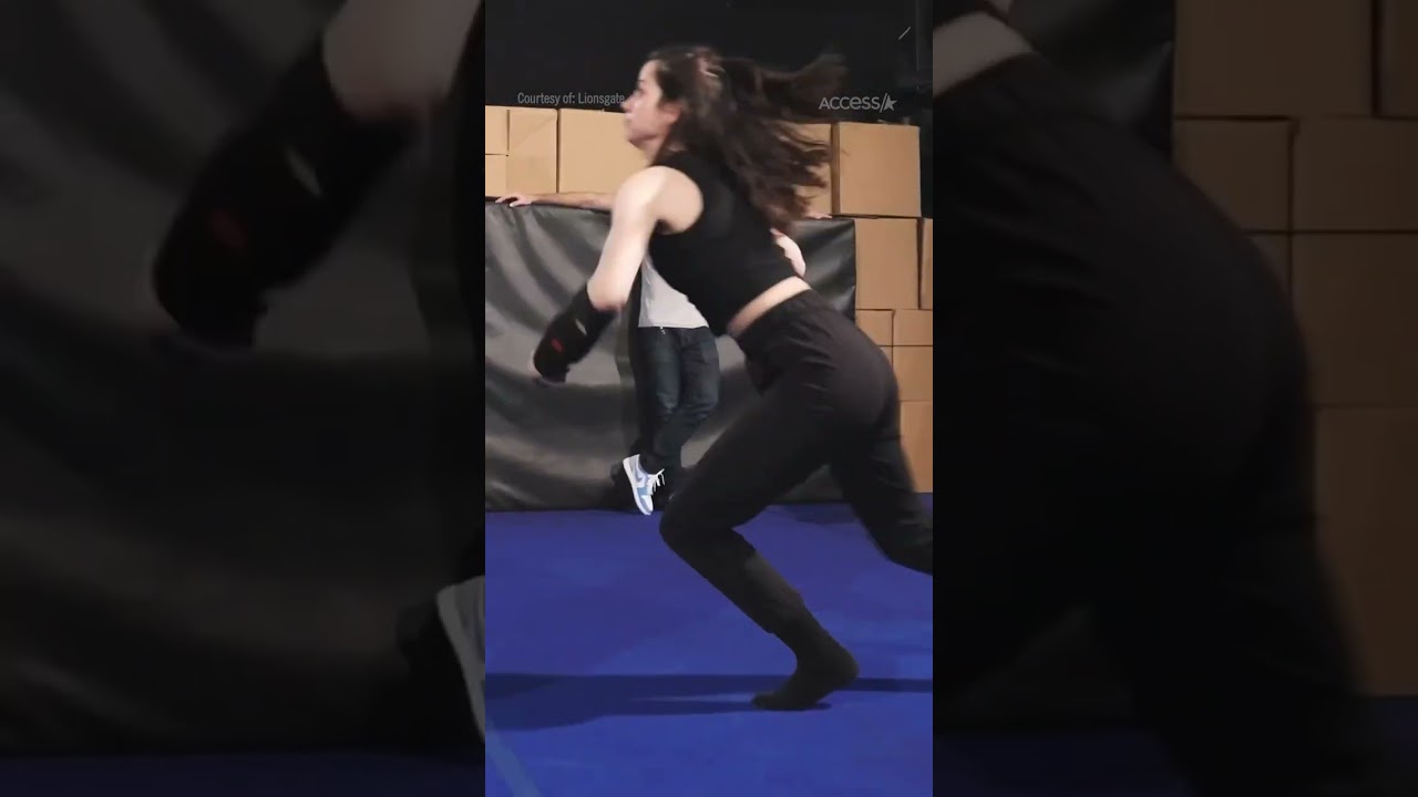 Keanu Reeves & Ana de Armas Practices Fight Sequence: ‘Do Your Thing’