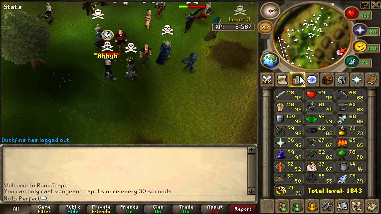 Runescape No1s Perfect Pk Commentary 13