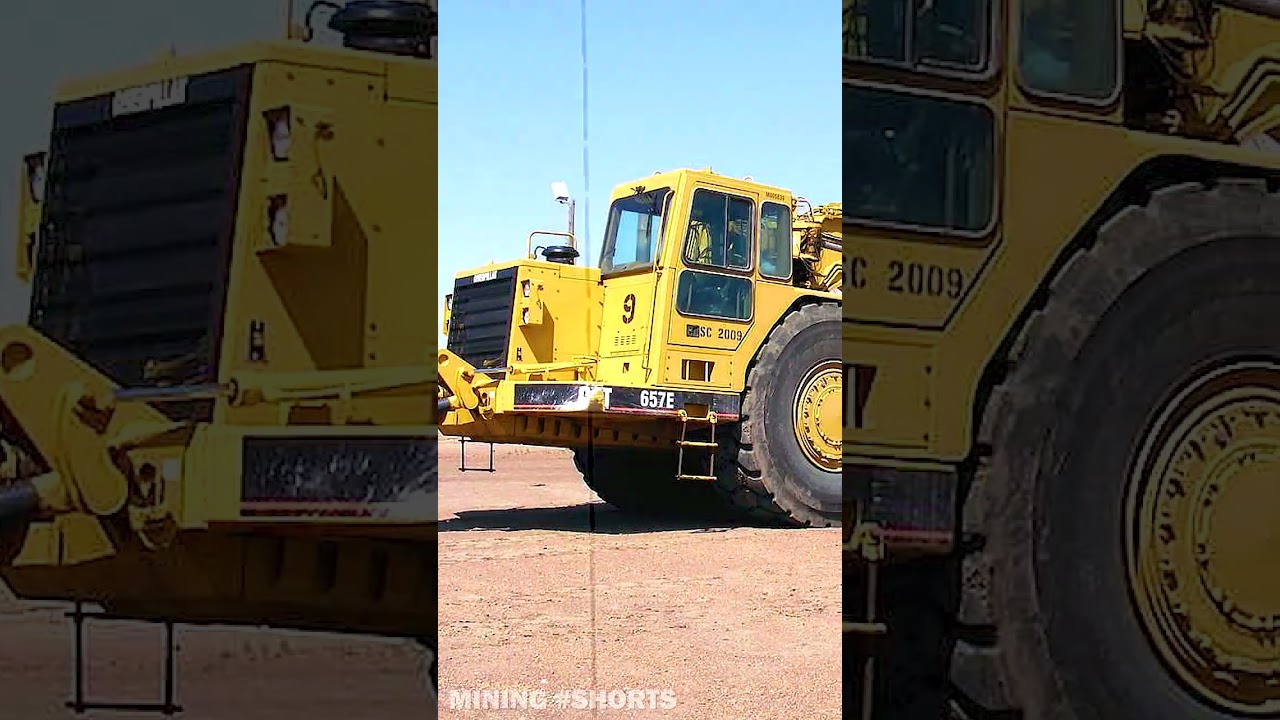 The Caterpillar 657 Scraper 
