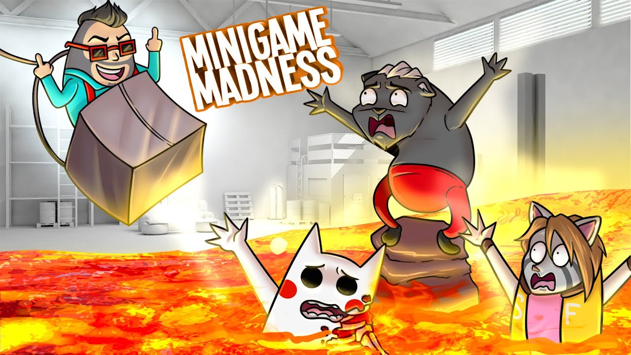 ЧТО-ТО НОВОЕ и УГАРНОЕ! МИНИ-ИГРЫ в Minigame Madness :D