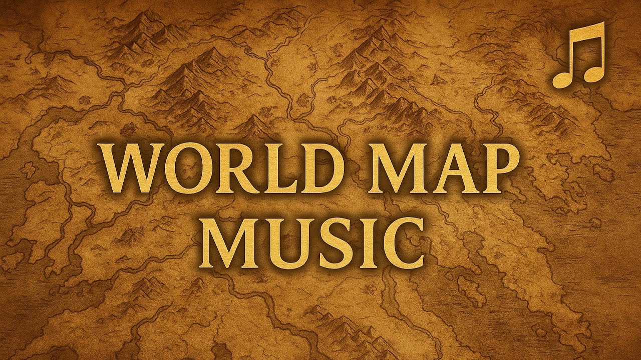 Assassin's Creed Shadows - The Map Theme (World Map Music)