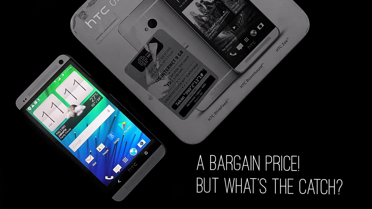 HTC One M7 Unboxing in 2021
