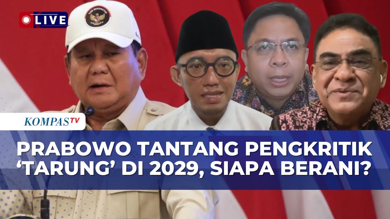 [FULL] PDIP-Gerindra Soroti Prabowo Tantang Pengkritik Tarung 2029, Pengamat Sebut Nama KDM-Purbaya