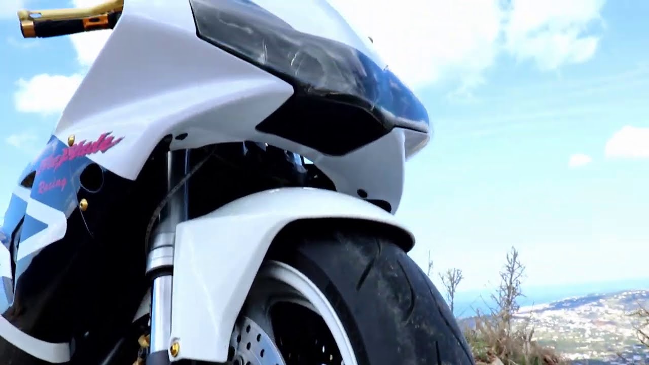 Honda CBR954 fireblade  Kokkina Fegaria test