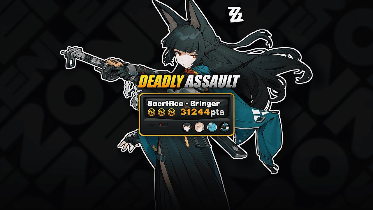 30Kpts M0W0 Miyabi X Yanagi X Soukaku | Deadly Assault 1.7C Potrait | ZenlessZoneZero