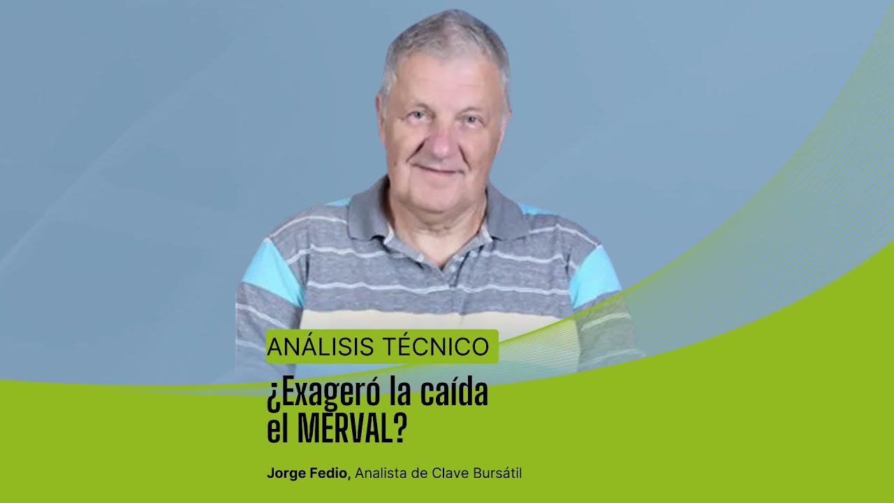&iquest;Exager&oacute; la ca&iacute;da el MERVAL?