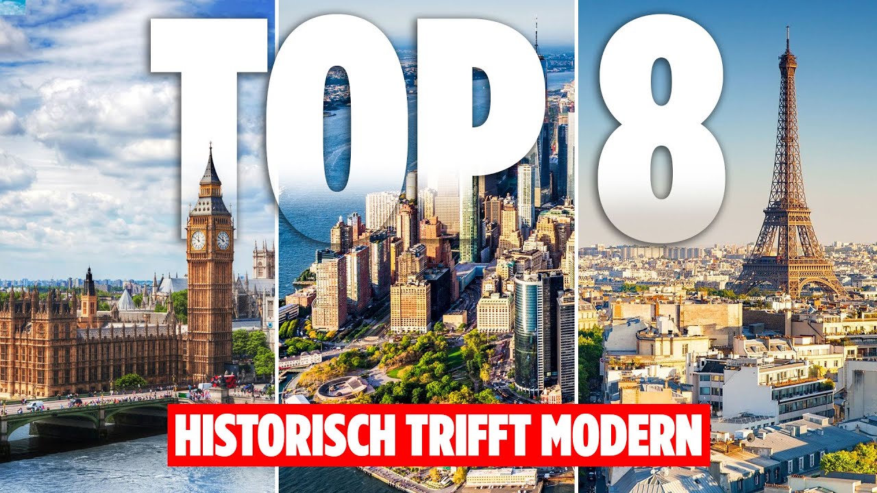 8 St&auml;dte, in denen Geschichte und moderne Architektur perfekt verschmelzen