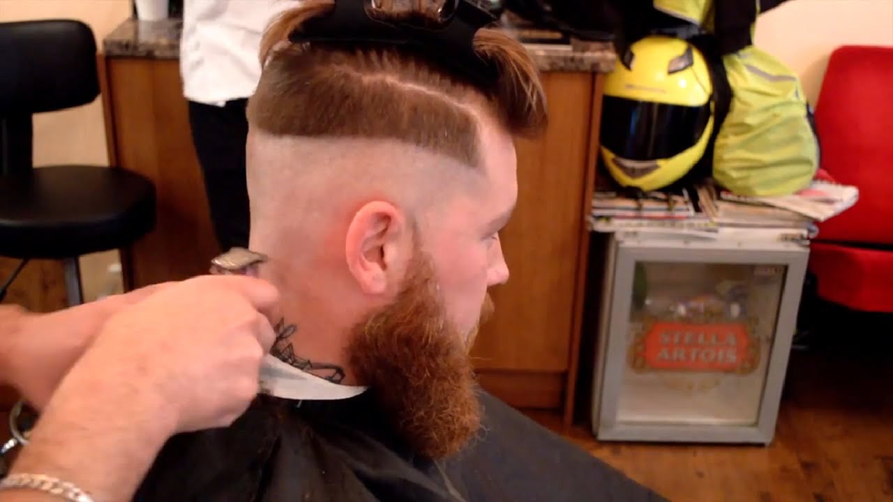 Мужская стрижка || Classic Bald Fade , Comb Over Haircut || How to