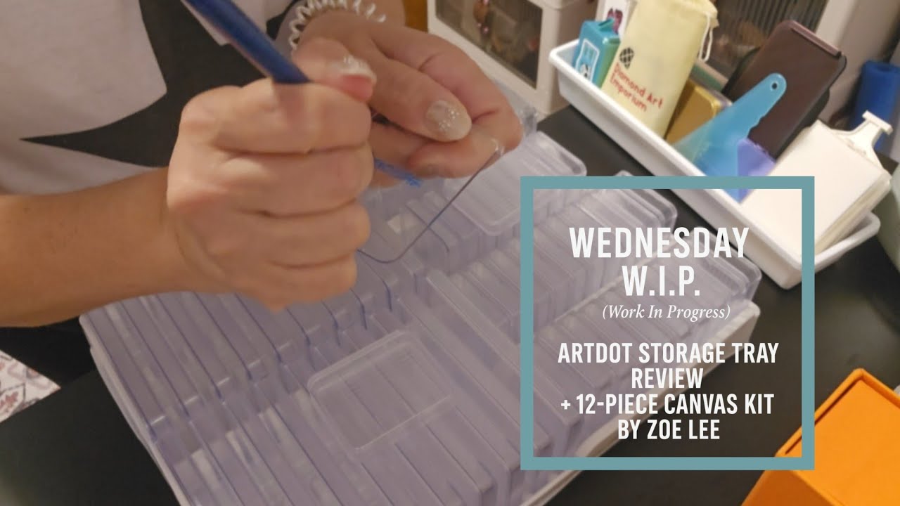 Why Integrity Matters | ArtDot Storage Tray Review + Zoe Lee Diamond Paintings Unboxed!