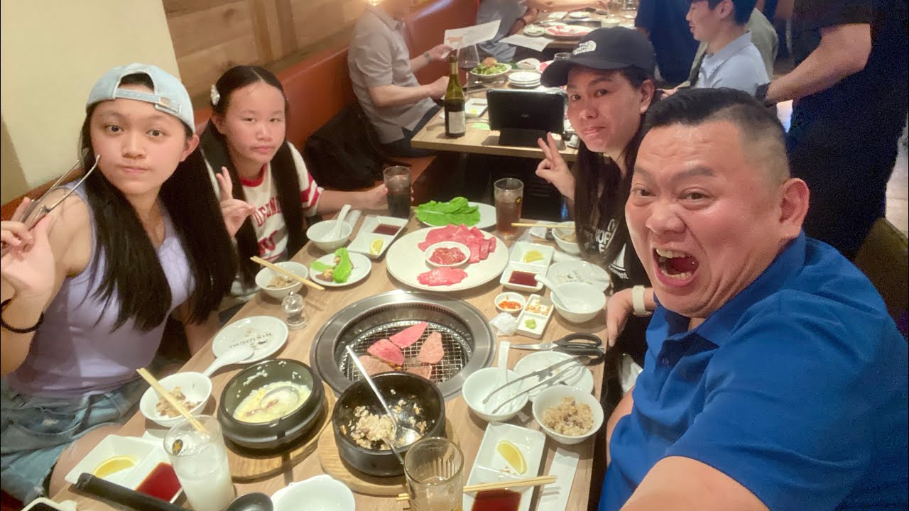 日本福岡親子之旅-Day1移動日藥院燒肉吃肉趣20250807