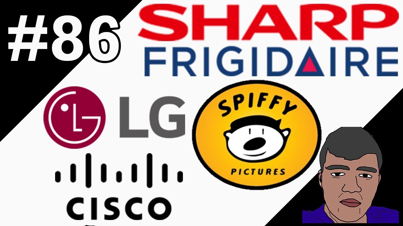 ИСТОРИЯ ЛОГОТИПА №86 — LG, Cisco, Sharp, Frigidaire и Spiffy Pictures