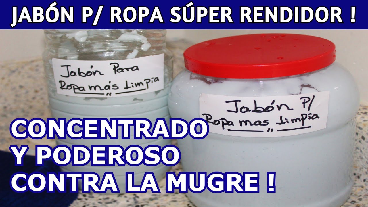 🌺 JABÓN  CONCENTRADO casero para lavar ropa de color y blanca  / Dulce y Natural.