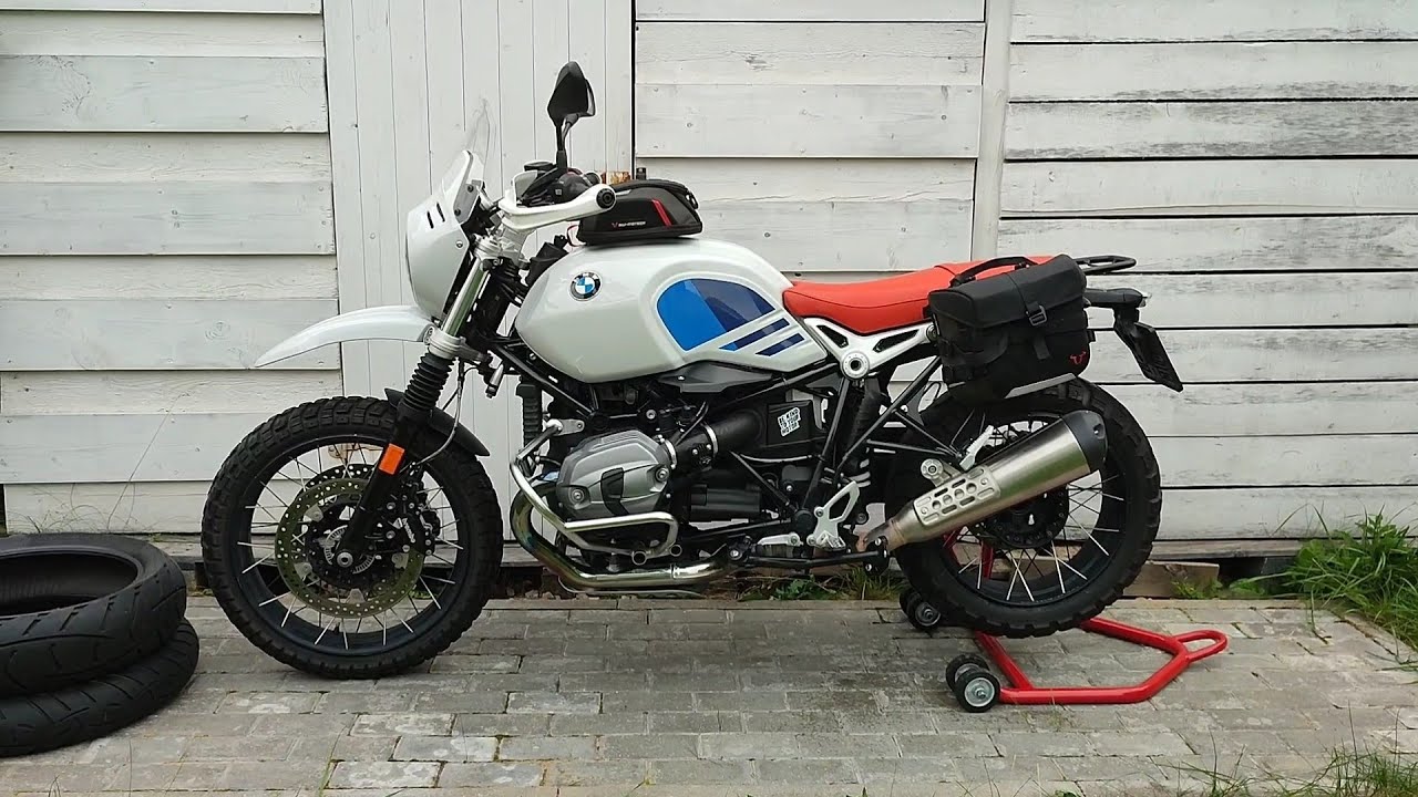 BMW R Nine T Urban GS максимальная комплектация, обзор оборудования SW Motech, Unit Garage