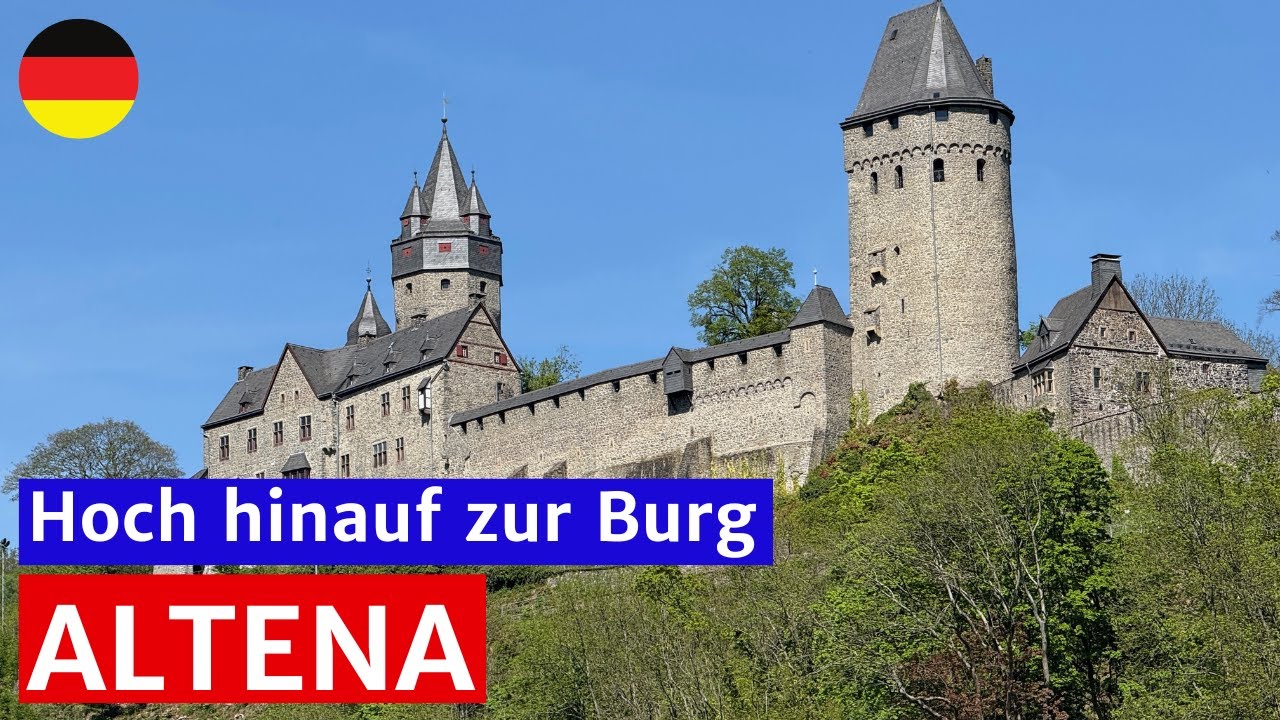 Burg Altena und der Erlebnisaufzug - Immer einen Besuch wert 04.2025
