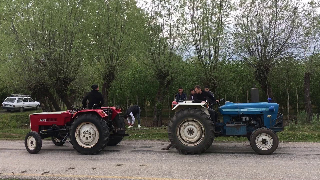 Steyr 2043 vs ford 3610 çekişme