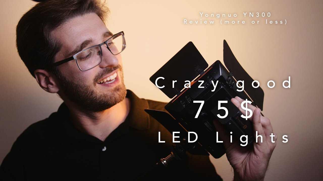Yongnuo YN300 Review for Video - Cheap LED Panel with 30 watts
