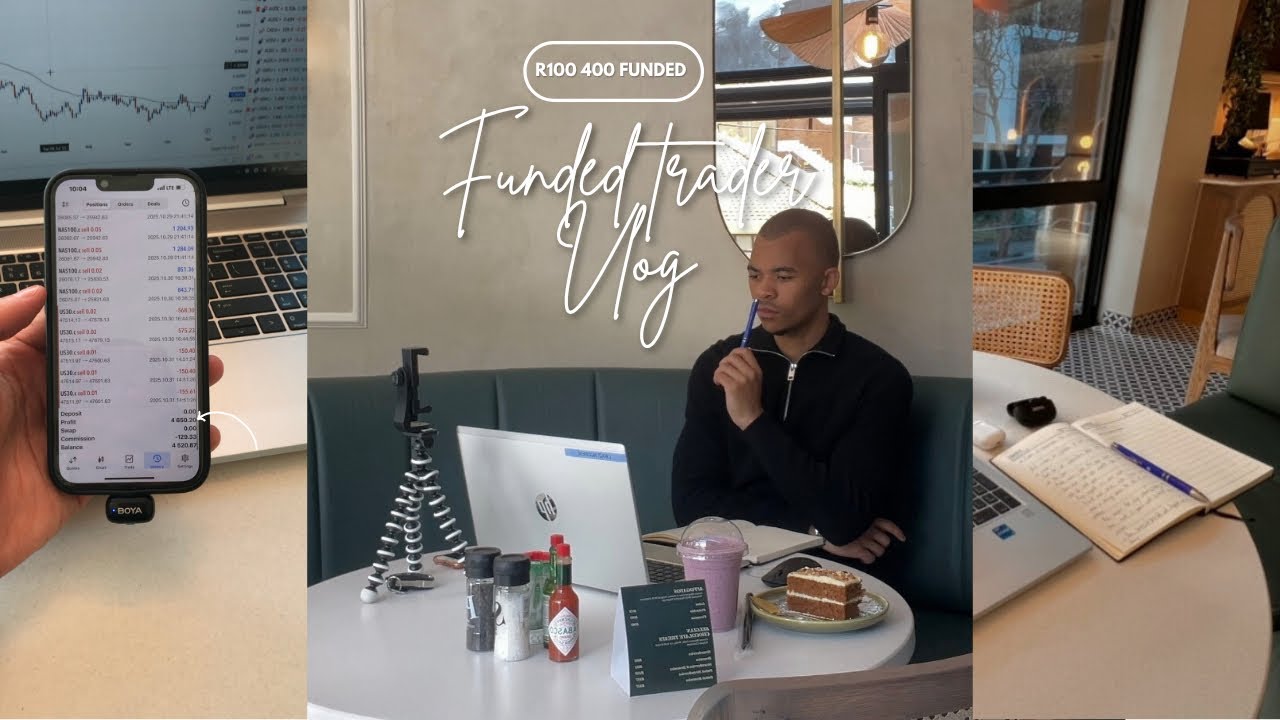 R100 000 Funded Trader Vlog | Weekly Market Breakdown (W4)