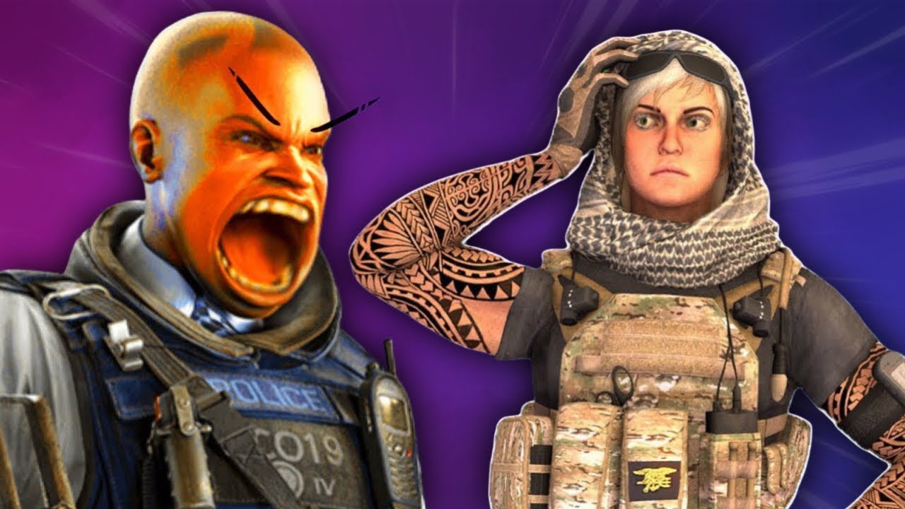 Why are siege players so angry?