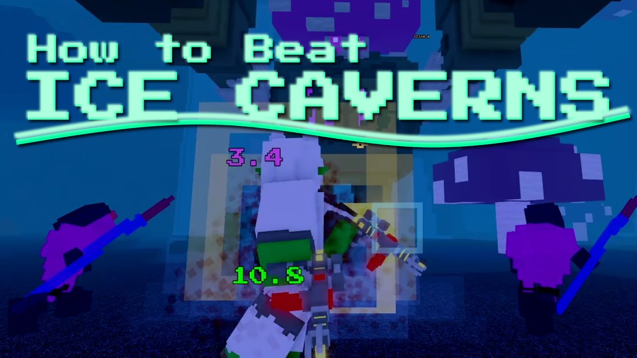ROBLOX: Voxlblade || How to Complete ICE CAVERNS (Full Guide)