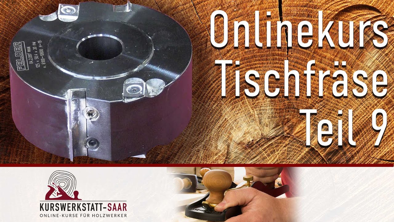 Tischfräse - Teil 9 - Alles über Wendeplatten