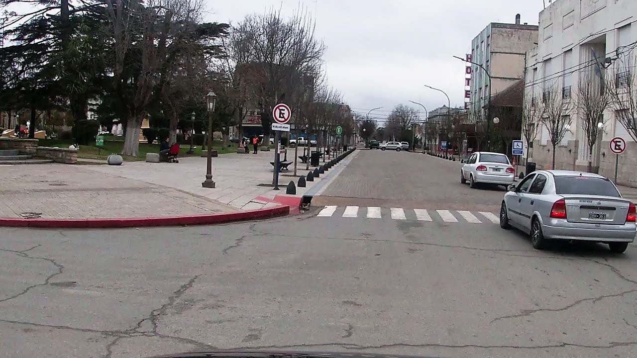 Paseando por la Ciudad de DOLORES invierno 2021 #driving TOUR virtual HD - Provincia de Buenos Aires