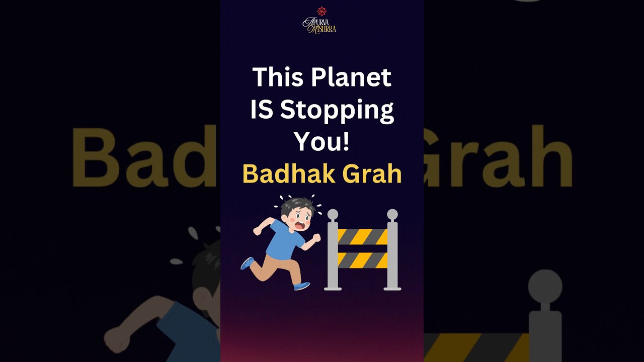 Badhaka Planet: Who Blocks Your Success? 🪐 #Astrology #Badhakaplanet
