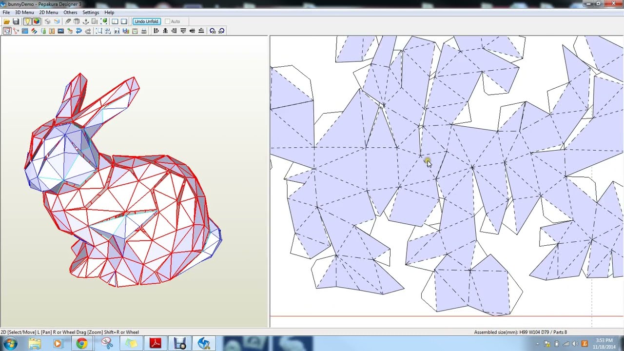 #pepakura #дизайнер #учебник #tamasoft