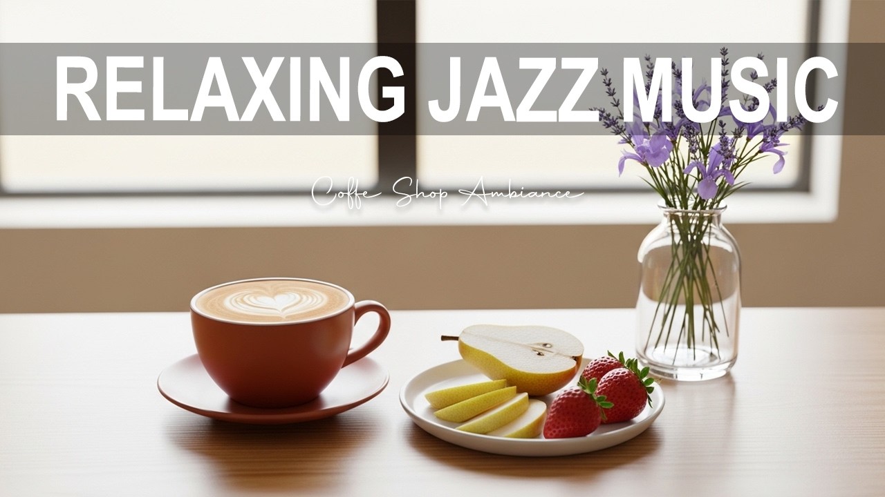 Relaxing Jazz Music 🎧 Coffee Shop Ambiance & Sweet Bossa Nova Piano Music for Relaxing & Studying.