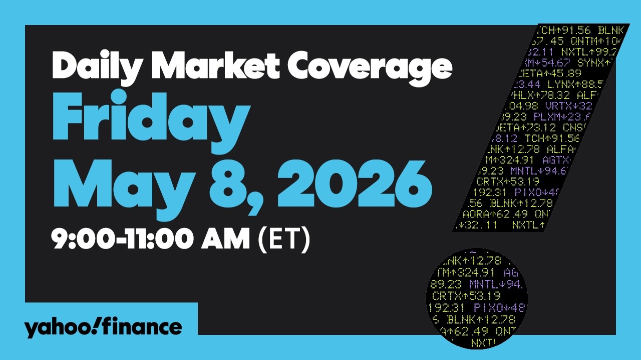 Yahoo Finance Live: Индексы Dow Jones, S&P 500 и Nasdaq растут на фоне позитивного отчета о занят...