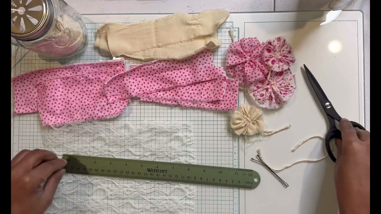 How to Make Fabric Flowers