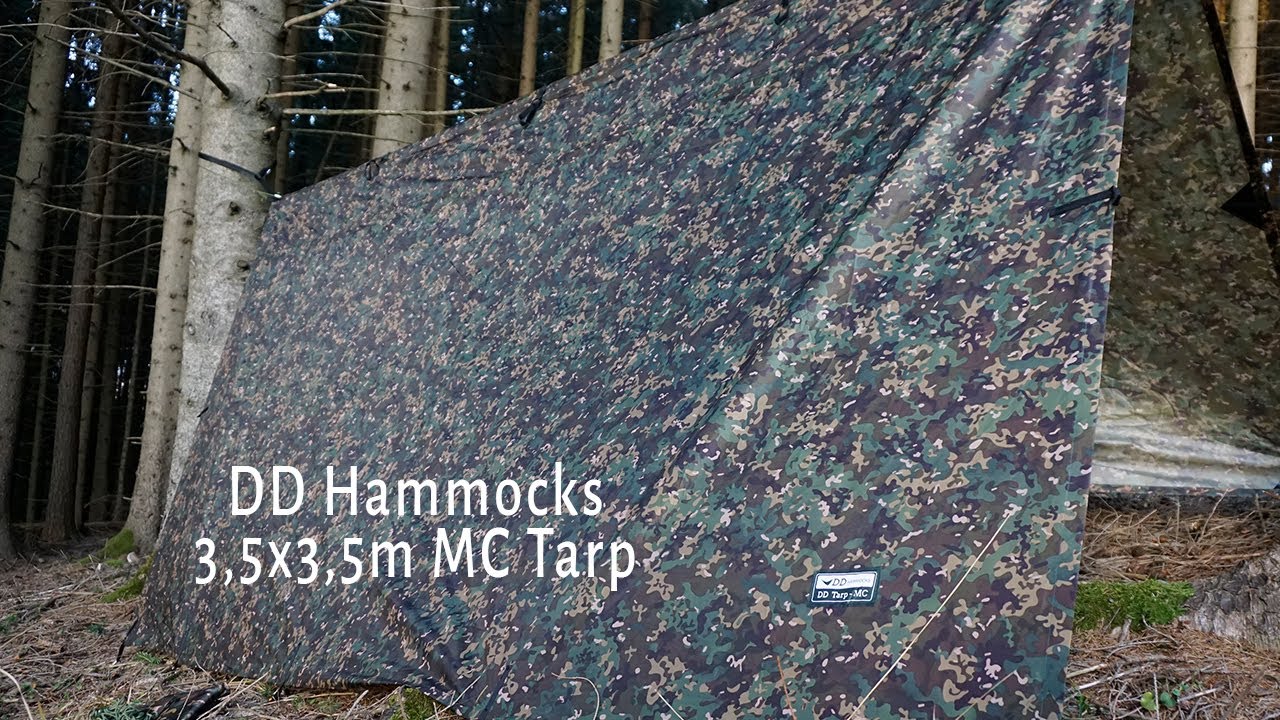 Das beste Tarp ? | DD Hammocks MC Tarp 3,5x3,5m
