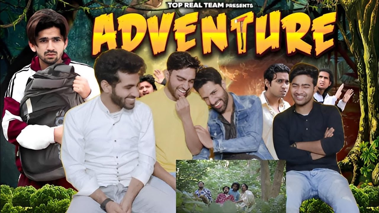 Adventure Reaction | Funny Reaction Video 🤣 | Aamir TRT | Top Real Team | @V2 Reaction