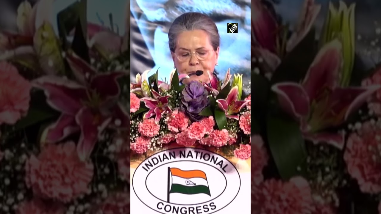Congress&rsquo; Plenary Session: Sonia Gandhi accuses BJP of favouring few businessmen