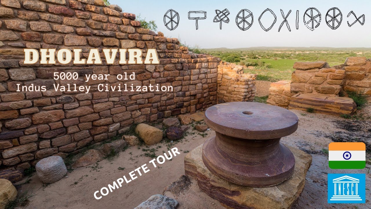 Indus Valley Civilisation, Dholavira, Lost History of 5000 year Old City in Gujarat India #UNESCO