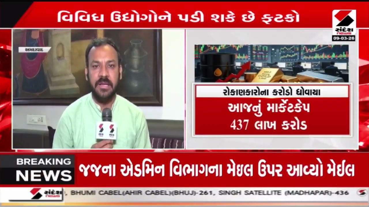 Gulf Conflict | ખાડી દેશોના યુદ્ધની અસર શેરબજાર પર | Stock Market Impact | Global Economy