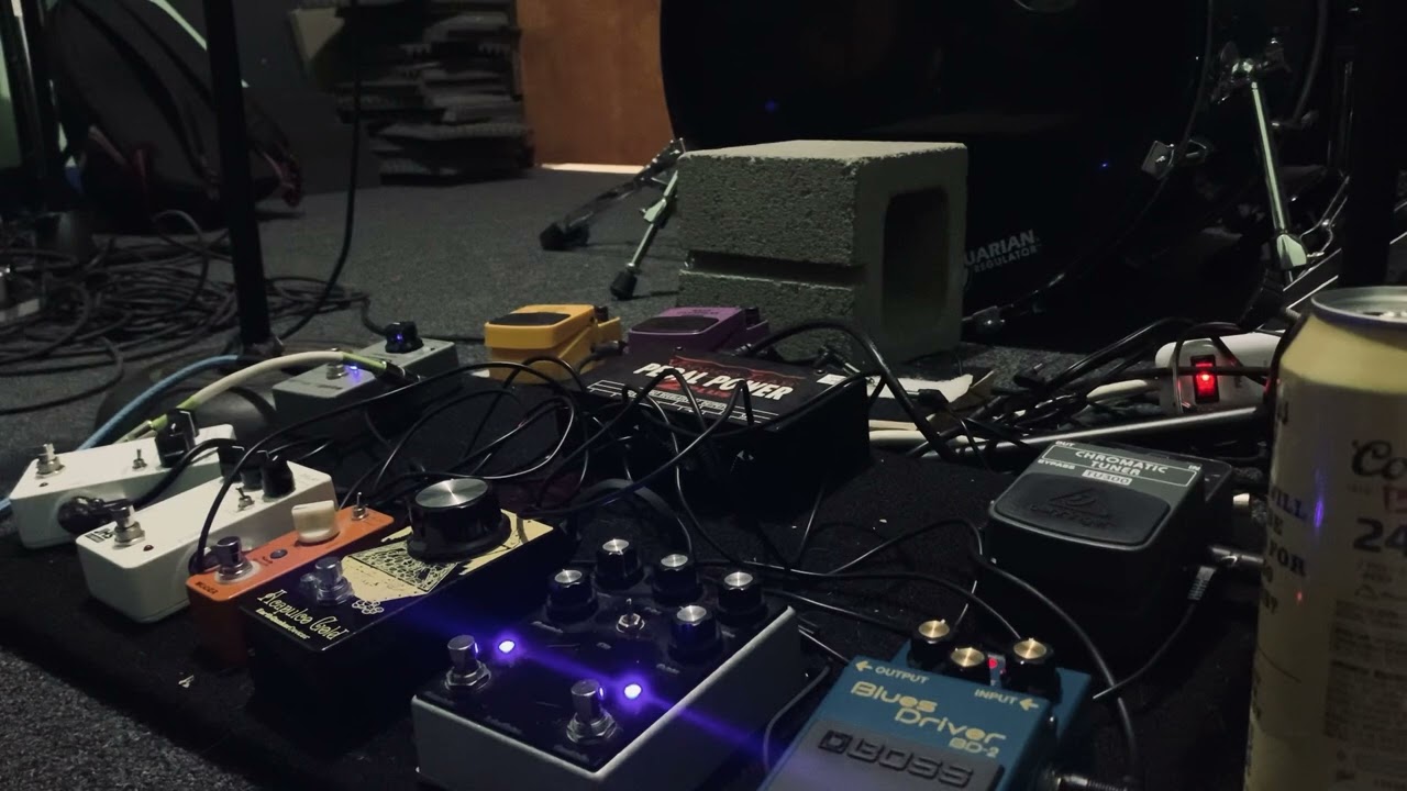 Lazy stoner rock pedalboard demo