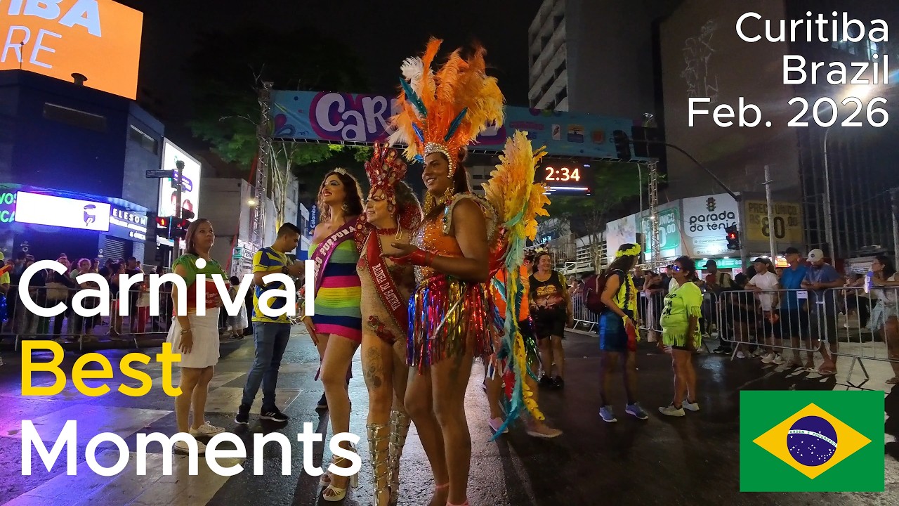 Curitiba Carnival 2026 – Best Moments & Parade Highlights
