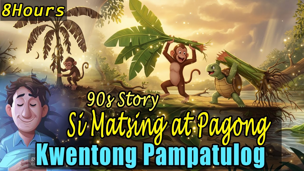 Si Matsing at Pagong 90s Story | Ang Puno ng Saging - Kwentong Pampatulog