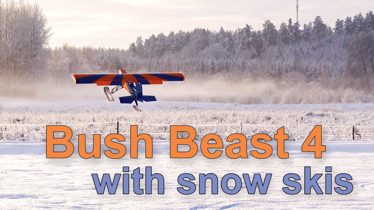 Bush Beast 4 ski flying
