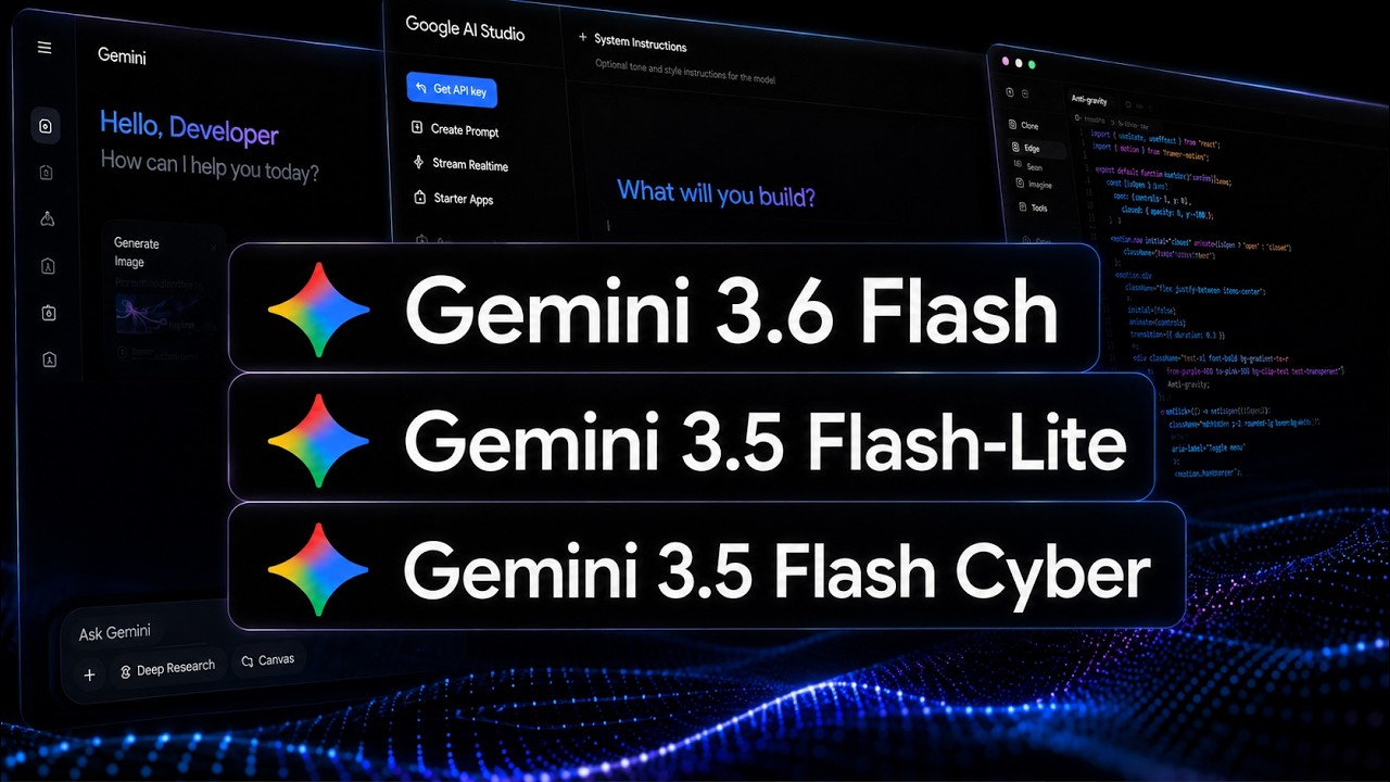 Gemini 3.6 Flash и 3.5 Flash-Lite: тесты и цены | Как использовать онлайн